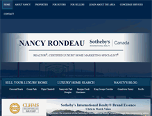Tablet Screenshot of greatervancouverluxuryhomes.ca